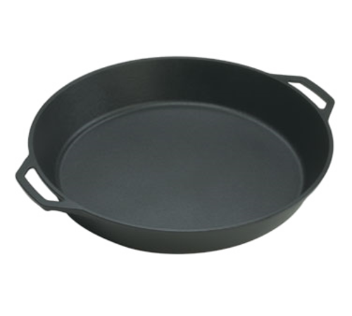 Lodge L17SK3 17" Round Cast Iron With Dual Handle Skillet