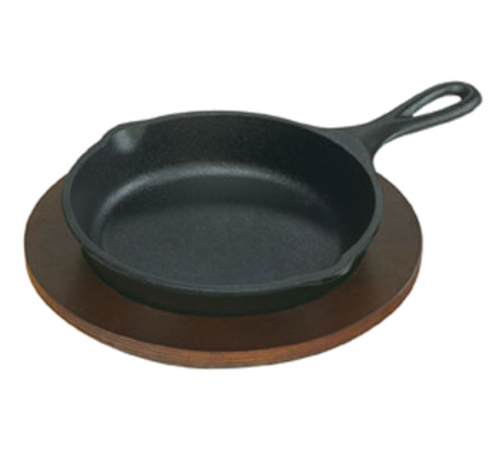 Lodge U3RP 8" W x 8" D Round Wood Underliner (6 Each per Case)