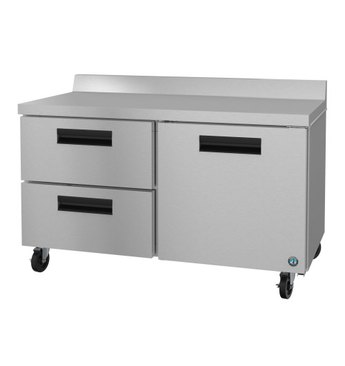 Hoshizaki WR60B-D2 60" Two Section Steelheart Series Worktop Refrigerator