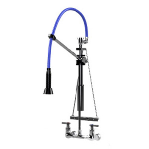 HIMI IF7004-8W 36" L Hose V-Mount Support Bracket Wall Mounted Instinct Mini Pre-Rinse System with Vacuum Breaker