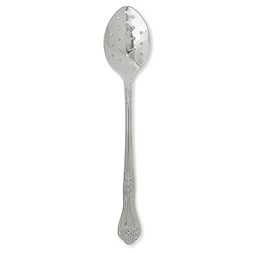 Royal Industries ROY 2108 13" Stainless Steel Arcadia Serving Pierced Spoon