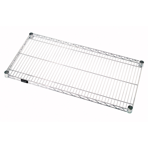 Quantum 3660C 60" W x 36" D Chrome Plated Finish Wire Shelf