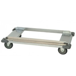 Quantum DB2436C 36" W x 24" D Chrome Plated Dolly Frame