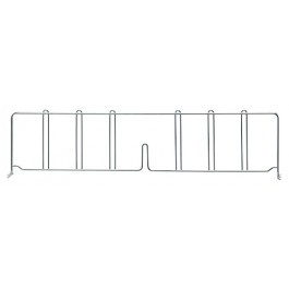 Quantum DIV30 30" D x 8" H Chrome Plated Wire Shelf Divider