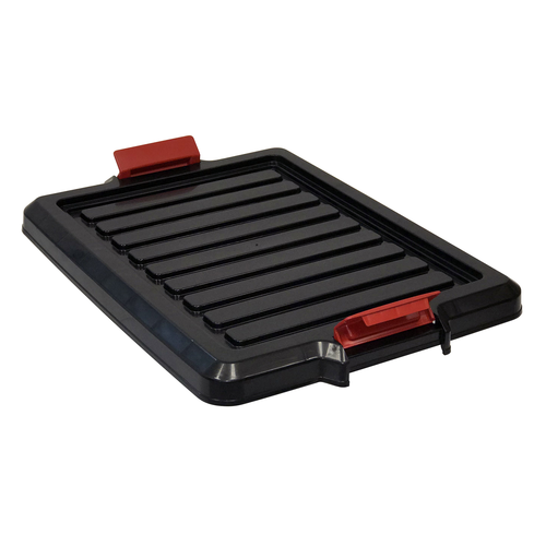 Quantum LID1915BK Black Polypropylene Lid Fits LC191507BK