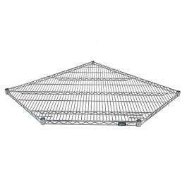 Quantum 2442CRNC 5 Sided Chrome Plated Wire Shelf