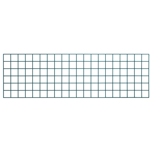 Quantum SG-1860P 60" W x 18" H Green Epoxy Antimicrobial Finish Store Grid Panel