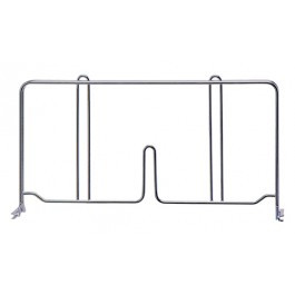 Quantum DIV14S 14" D x 8" H 304 Stainless Steel Wire Shelf Divider