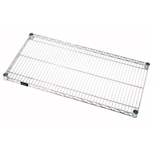 Quantum 2442C 42" W x 24" D Chrome Plated Wire Shelf