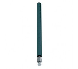 Quantum P6P 6" H Green Epoxy Antimicrobial Finish Post with Leveling Legs