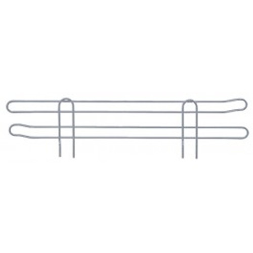 Quantum BL48GY 48" W x 4" H Gray Epoxy Back Ledge