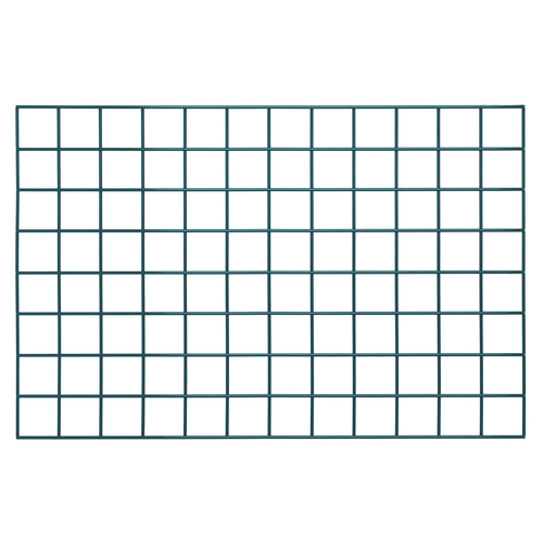 Quantum SG-3036P 36" W x 30" H Green Epoxy Antimicrobial Finish Store Grid Panel