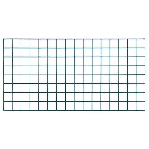 Quantum SG-2448P 48" W x 24" H Green Epoxy Antimicrobial Finish Store Grid Panel