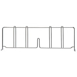 Quantum DIV21 21" D x 8" H Chrome Plated Wire Shelf Divider