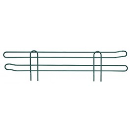 Quantum BL48P 48" W x 4" H Green Epoxy Back Ledge