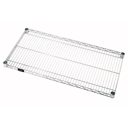 Quantum 1242C 42" W x 12" D Chrome Plated Wire Shelf