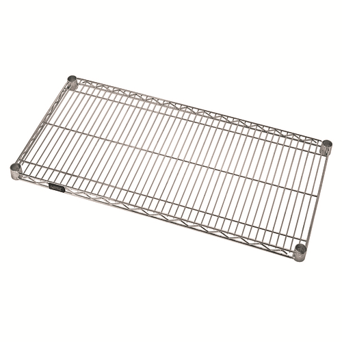 Quantum 3660S 60" W x 36" D Stainless Steel Wire Shelf