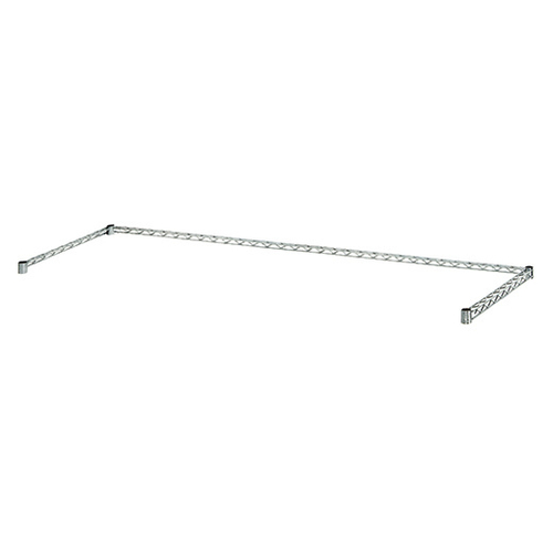 Quantum 1848FC 48" W x 18" D Chrome Plated Finish 3-Sided Wire Frame