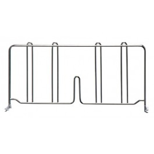 Quantum DIV12 12" D x 8" H Chrome Plated Wire Shelf Divider