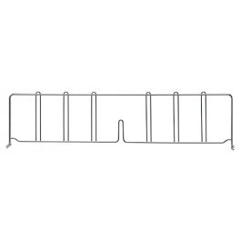 Quantum DIV30S 30" D x 8" H 304 Stainless Steel Wire Shelf Divider