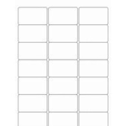 Quantum LHI-3 3" W x 1.25" D 48 Label Inserts