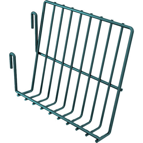 Quantum SG-BH29P 8" W Green Epoxy Antimicrobial Store Grid Book Holder