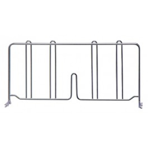 Quantum DIV12S 12" D x 8" H 304 Stainless Steel Wire Shelf Divider