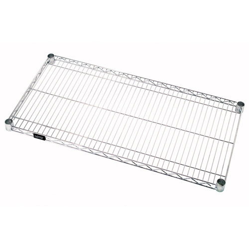 Quantum 2448C 48" W x 24" D Chrome Plated Wire Shelf