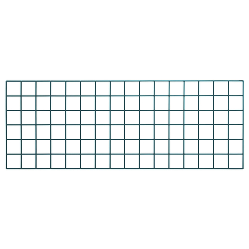 Quantum SG-1848P 48" W x 18" H Green Epoxy Antimicrobial Finish Store Grid Panel