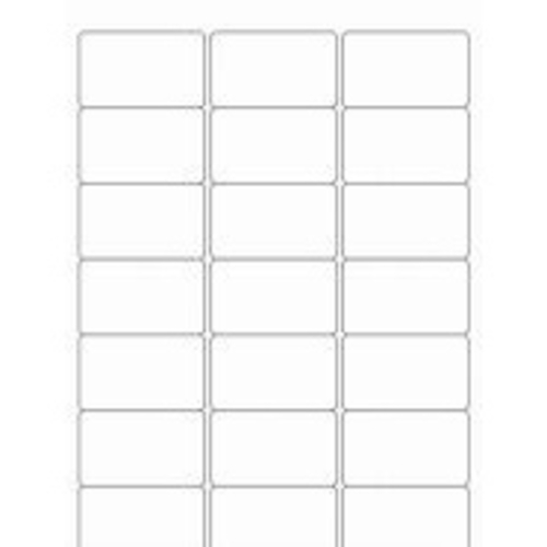 Quantum LHI-6 6" W x 1.25" D 48 Label Inserts