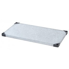 Quantum 1872SG 72" W x 18" D 18 Gauge Galvanized Steel Solid Shelf