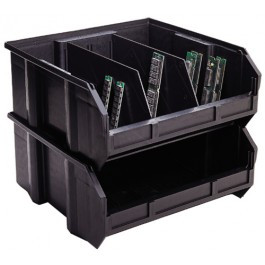 Quantum DUS235CO Black Conductive Bin Divider for Use with QUS235CO