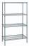 Quantum WR74-1424GY 24" W x 14" D Epoxy Coated Wire Shelving Starter Kit