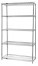 Quantum WR74-1448C-5 48" W x 14" D Chrome Plated Wire Shelving Starter Kit