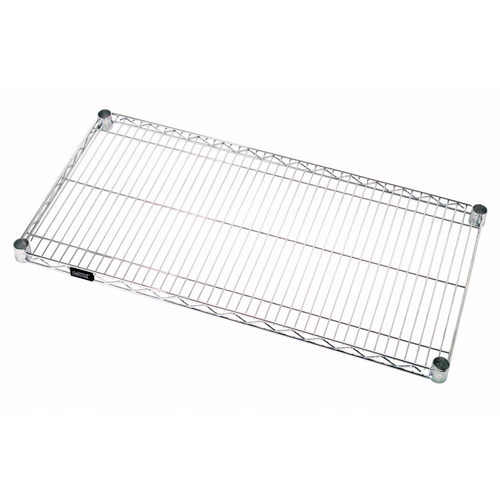 Quantum 1472C 72" W x 14" D Chrome Plated Wire Shelf