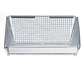 Quantum BLH3C 3" L Clear Label Holder for Baskets