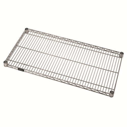 Quantum 2172S 72" W x 21" D Stainless Steel Wire Shelf
