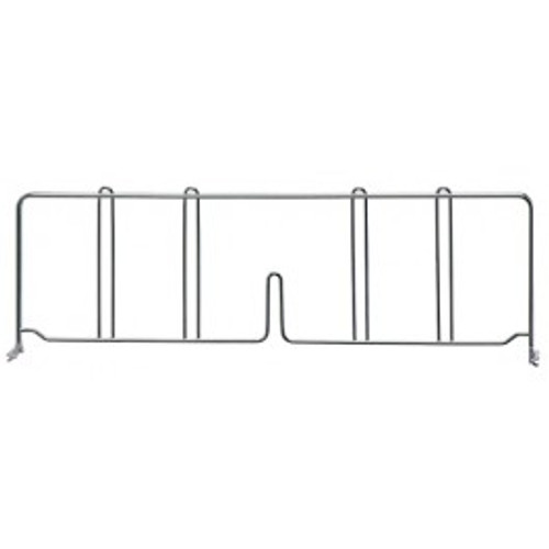 Quantum DIV21S 21" D x 8" H 304 Stainless Steel Wire Shelf Divider