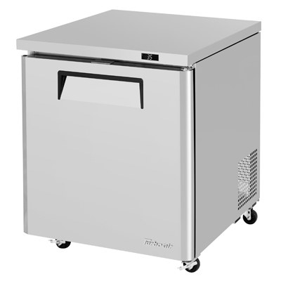 Turbo Air MUR-28L-N6 27.5"W One-Section Reach-In M3 Series Undercounter Low Boy Refrigerator