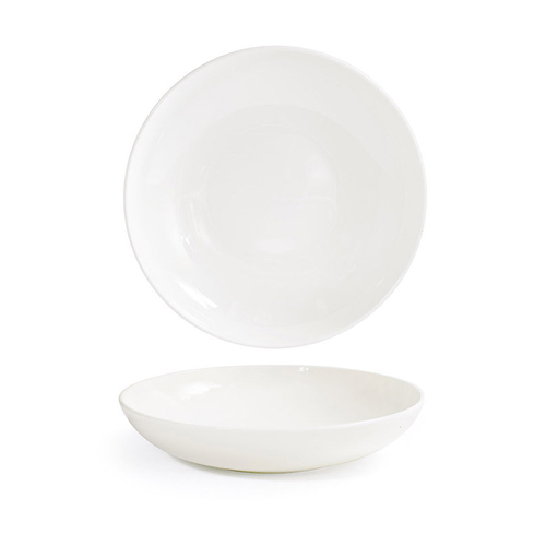 FOH DBO180BEP22 42 Oz. Round Porcelain Coupe Catalyst Bowl (6 Each Per Case)