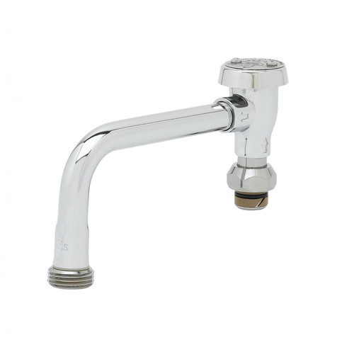 T&S Brass B-0409-02 Vacuum Breaker Swing Nozzle with garden hose outlet 5-3/4"