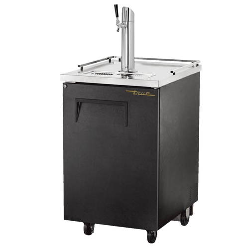True TDD-1-HC~NCST1 Stainless Steel Draft Beer Cooler - 1 Tap Towers (1) Keg Capacity