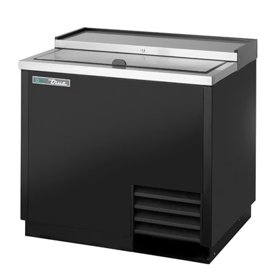 True TD-36-12-HC Black Bottle Cooler