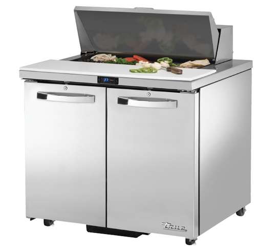 True TSSU-36-08-HC~SPEC3 36.38" W Two Section SPEC SERIES® Sandwich/Salad Unit - 115 Volts