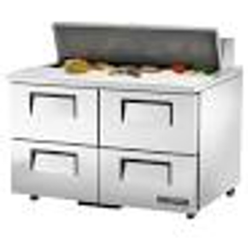 True TSSU-48-12D-4-ADA-HC~SPEC3 48.38" W Two Section SPEC SERIES® Sandwich/Salad Unit - 115 Volts