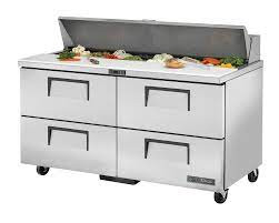 True TSSU-60-16D-4-HC~SPEC3 60.38" W Two Section SPEC SERIES® Sandwich/Salad Unit - 115 Volts
