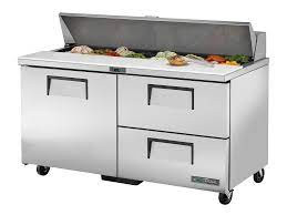 True TSSU-60-16D-2-HC~SPEC3 60.38" W Two Section SPEC SERIES® Sandwich/Salad Unit - 115 Volts