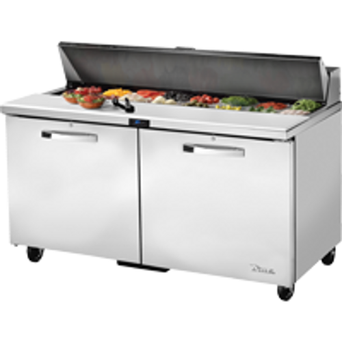 True TSSU-60-16-HC~SPEC3 60.38" W Two Section SPEC SERIES® Sandwich/Salad Unit - 115 Volts
