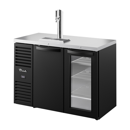 True TDR48-RISZ1-L-B-SG-1 Single Faucet Refrigerated Draft Bar Cooler - 115 Volts