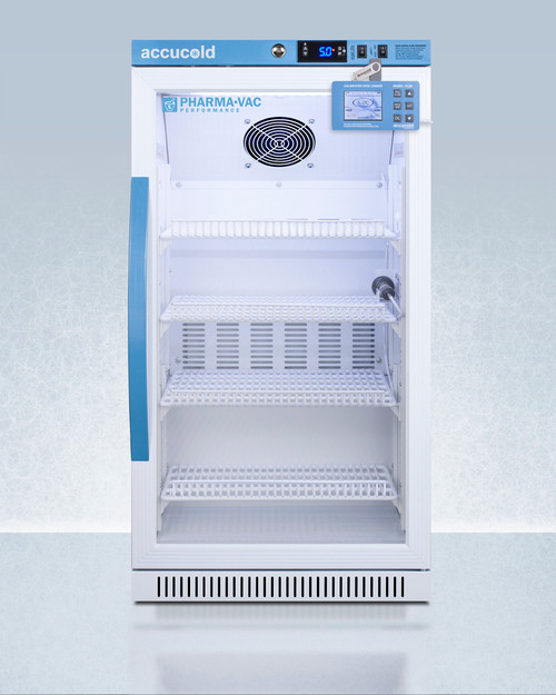 Summit ARG31PVBIADADL2B 18.5" W White Accucold Pharma-Vac Medical Undercounter Refrigerator - 115 Volts